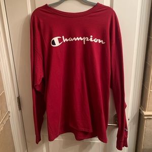 Champion long sleeve shirt